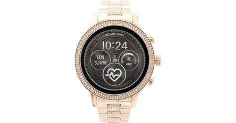 michael kors access runway gen 4 display smartwatch mkt5052|Michael Kors Access Gen 4 Runway Rose Gold.